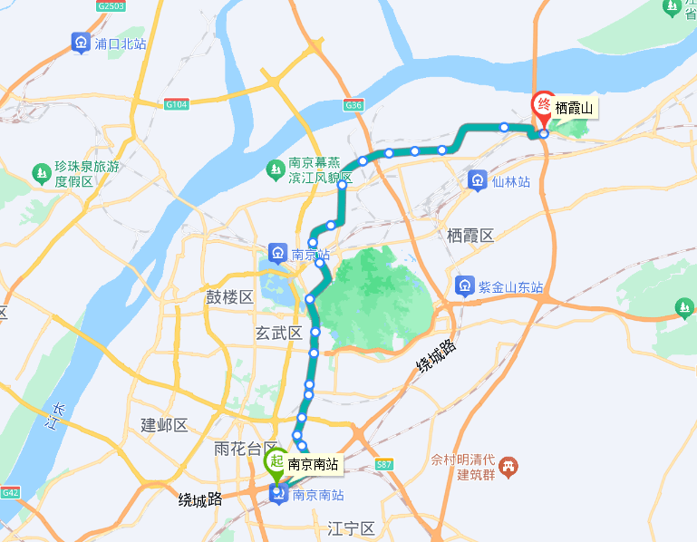 南京地铁6号线s1贯通图片