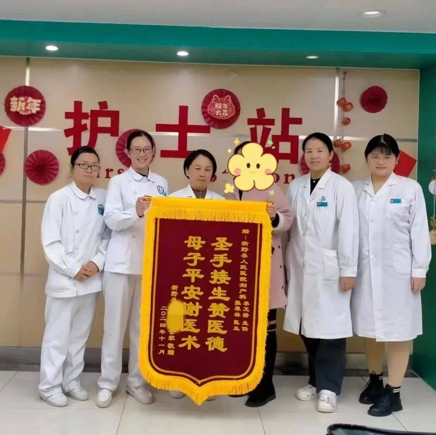 锦旗背后的温情:医护团队助力母子平安_李卫静_医生_新生儿科