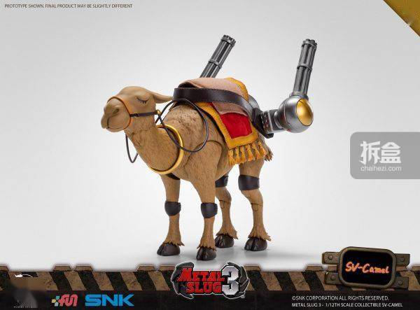 合金弹头3》经典重现！吞时工作室骆驼战车1/12可动模型预售开启_