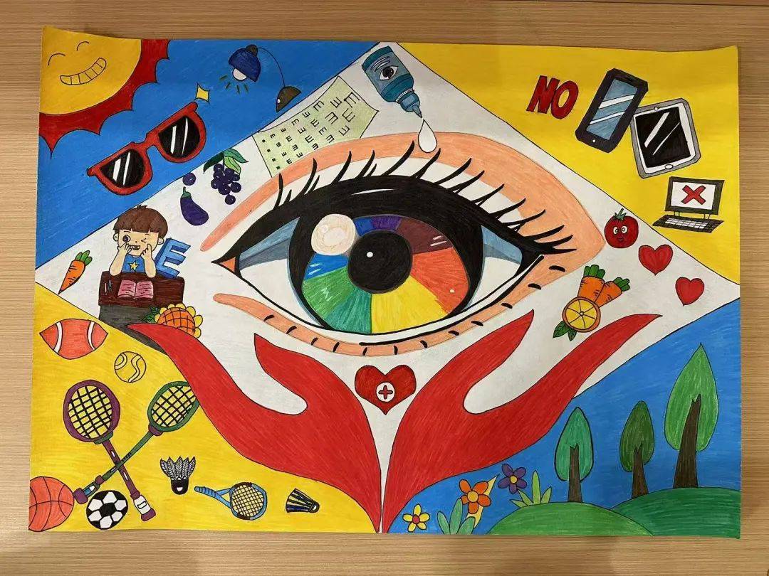 "爱尔眼科杯"少年儿童爱眼护眼绘画作品天水地区征集成绩斐然