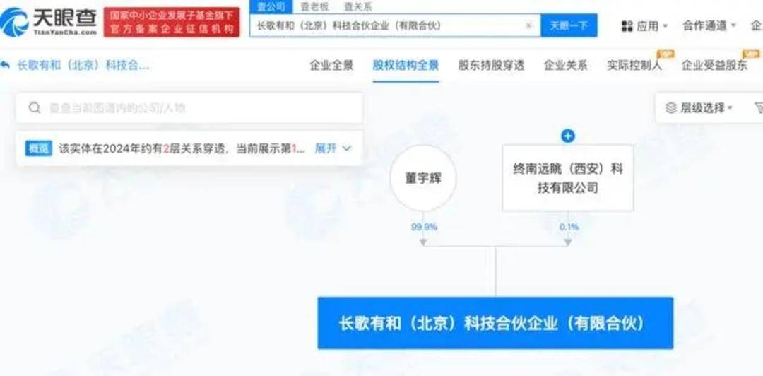 终南远眺，长歌有和，董宇辉成立两家新公司
