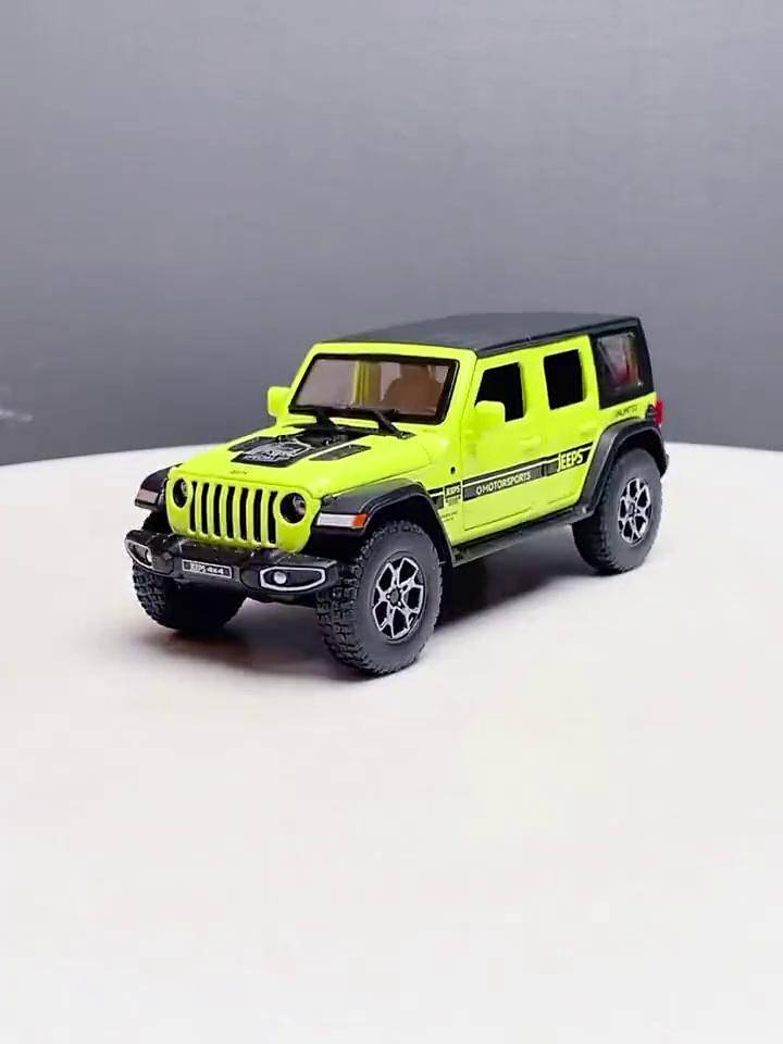 吉普牧马人 男孩玩具 汽车模型 牧马人 合金车模越野