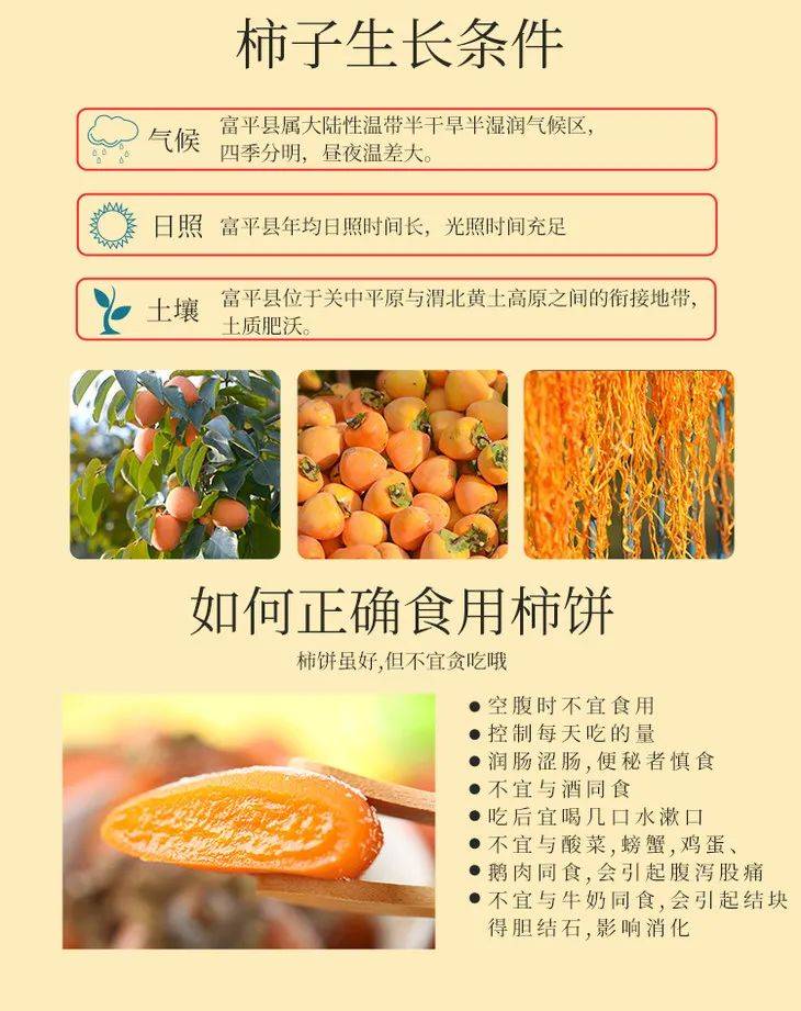 陕西富平柿饼简介图片