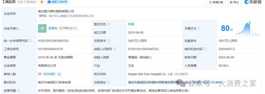 爱尔眼科激励股解禁:高商誉下丑闻频出 被注销医院更名运营(图3)