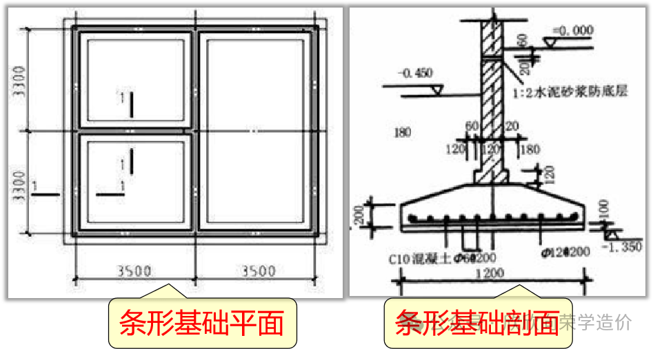 柱下独立基础cad图图片