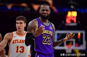 NBA：湖人队119-102大胜老鹰队！詹姆斯30分8次助攻！戴维斯18分