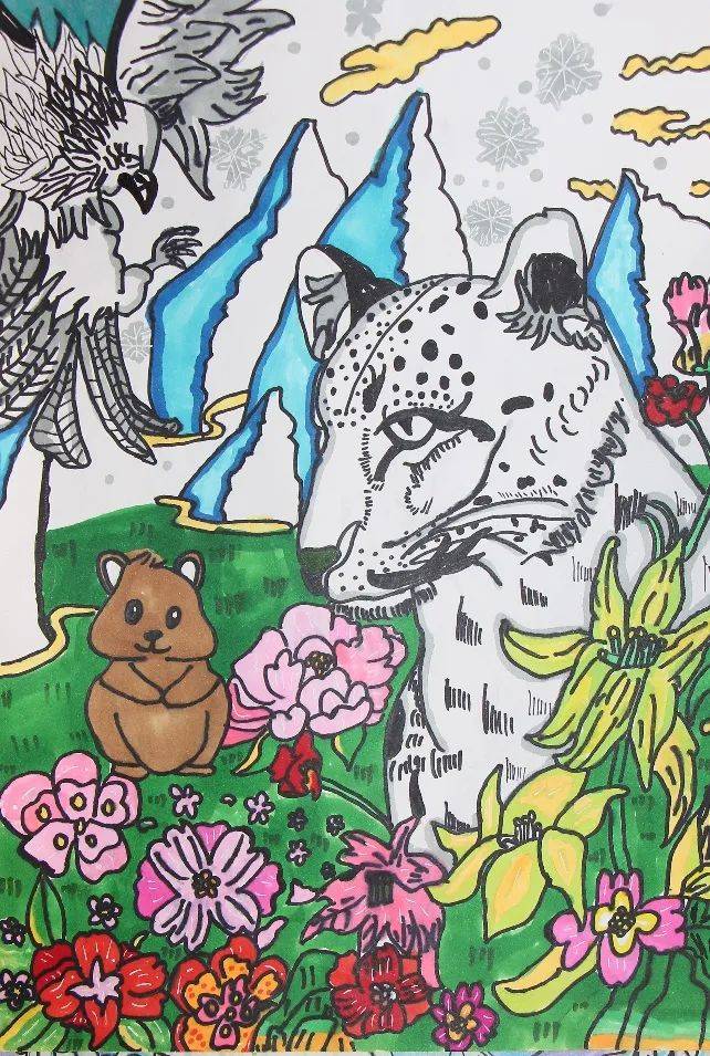 "野生动植物保护,我们一起童行" 主题实践活动选送作品展示