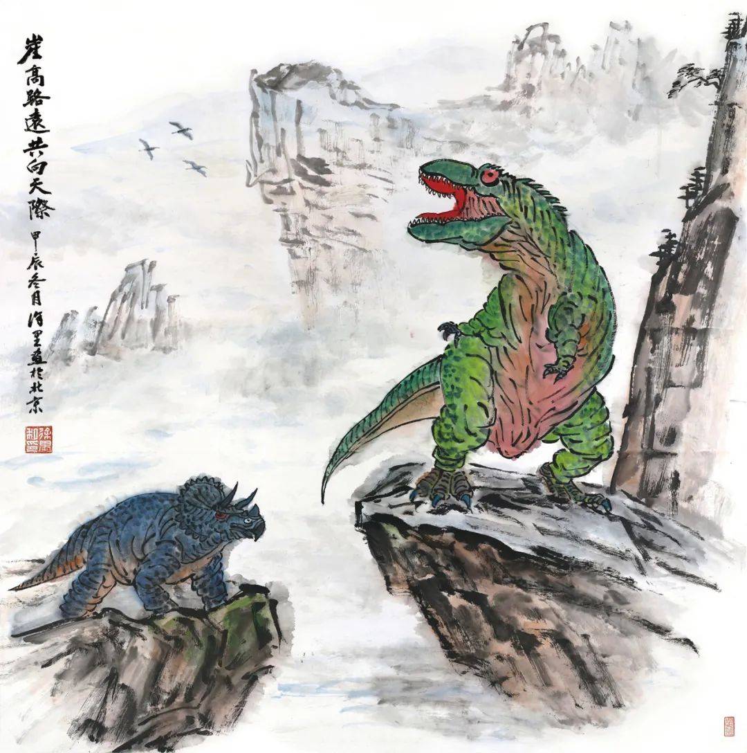 恐龙有"画"说!"我与名家画恐龙"公益艺术联创活动来啦