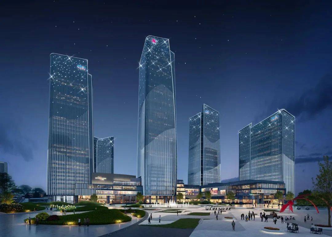 杭州富阳第一高楼!秦望"城市眼"项目,预计2026年6月竣工