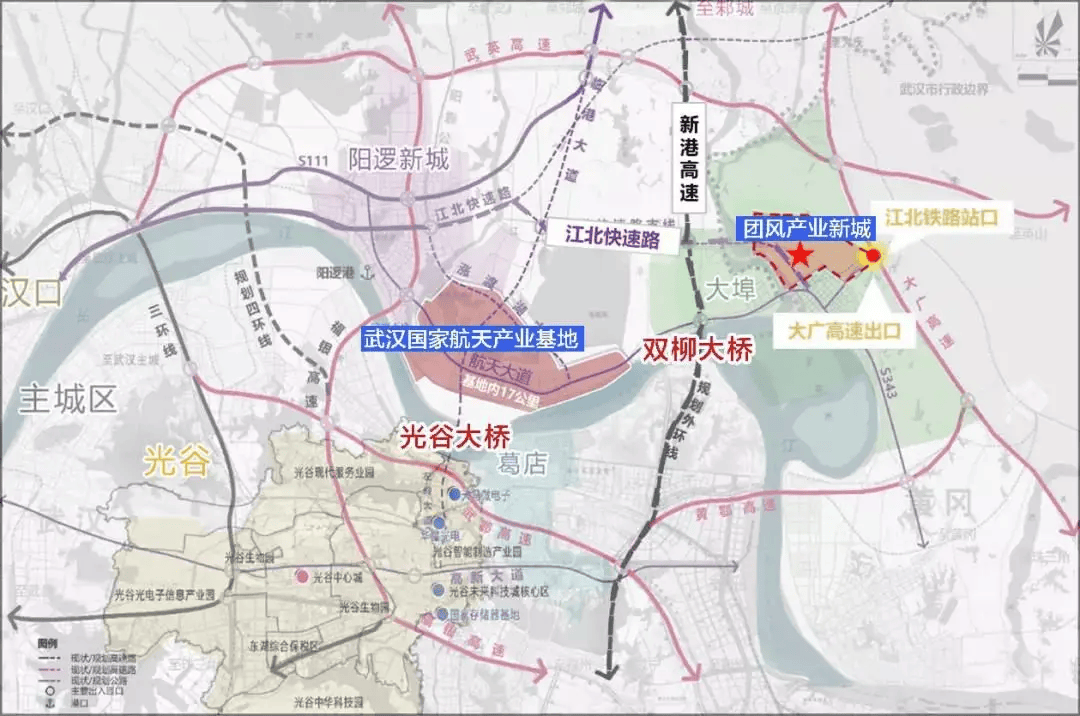 新洲区城区最新规划图图片