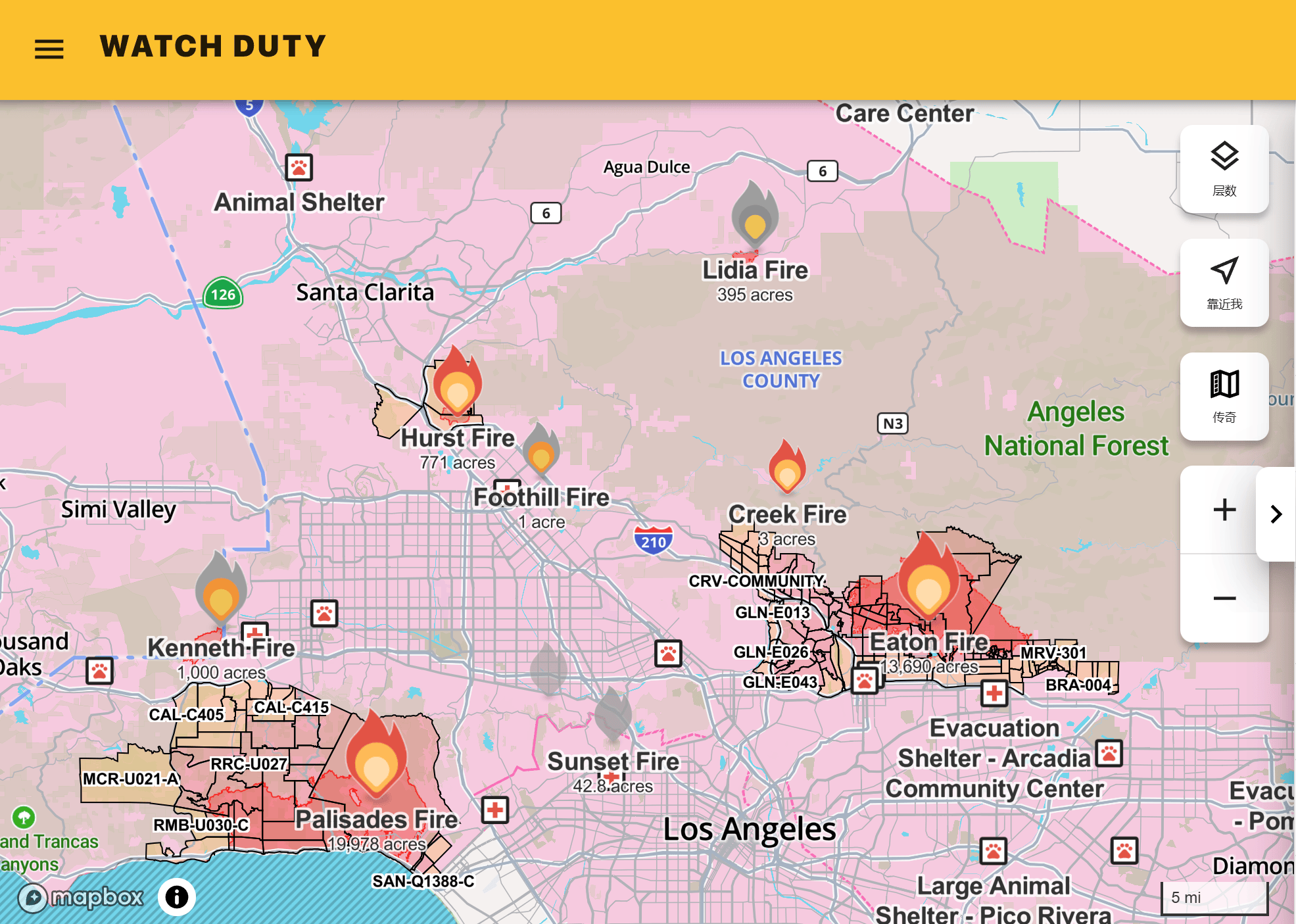 加州山火亲历者:很无助,火再不灭,洛杉矶都要烧没了