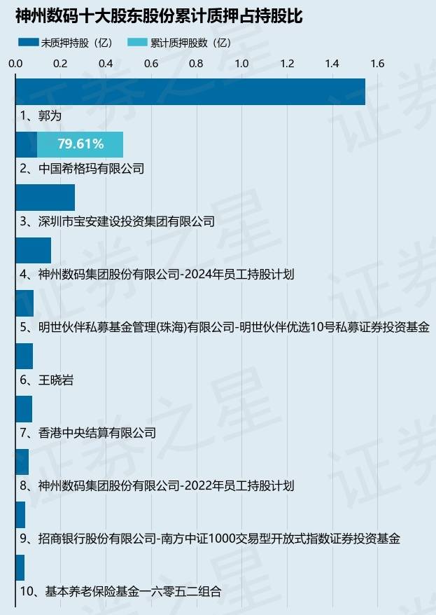 神州数码（000034）股东中国希格玛有限公司质押19万股占总股本284%必赢(图2)