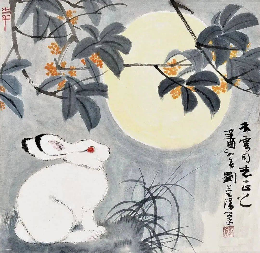 历代国画大师笔下的兔子