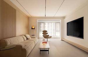 143㎡极简原木设计,清新治愈_the_space_of