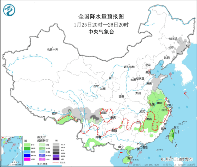 下周，2025新一轮大范围雨雪预约上了！