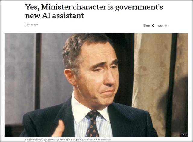 英国给ai起这名,网友笑翻_汉弗莱_名字_政府部门