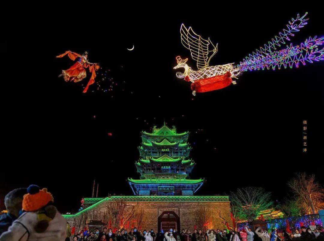 郓城水浒好汉城,正式亮灯!