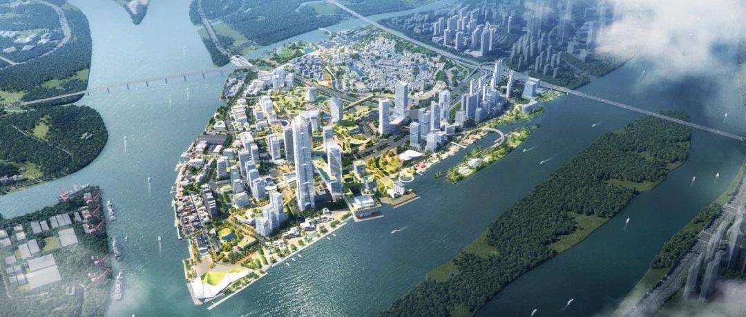 【UAS】东大院作品|海丝新门户、绿文数智城——琶洲东区(国际超级总部)城市设计_广州_历史_文化
