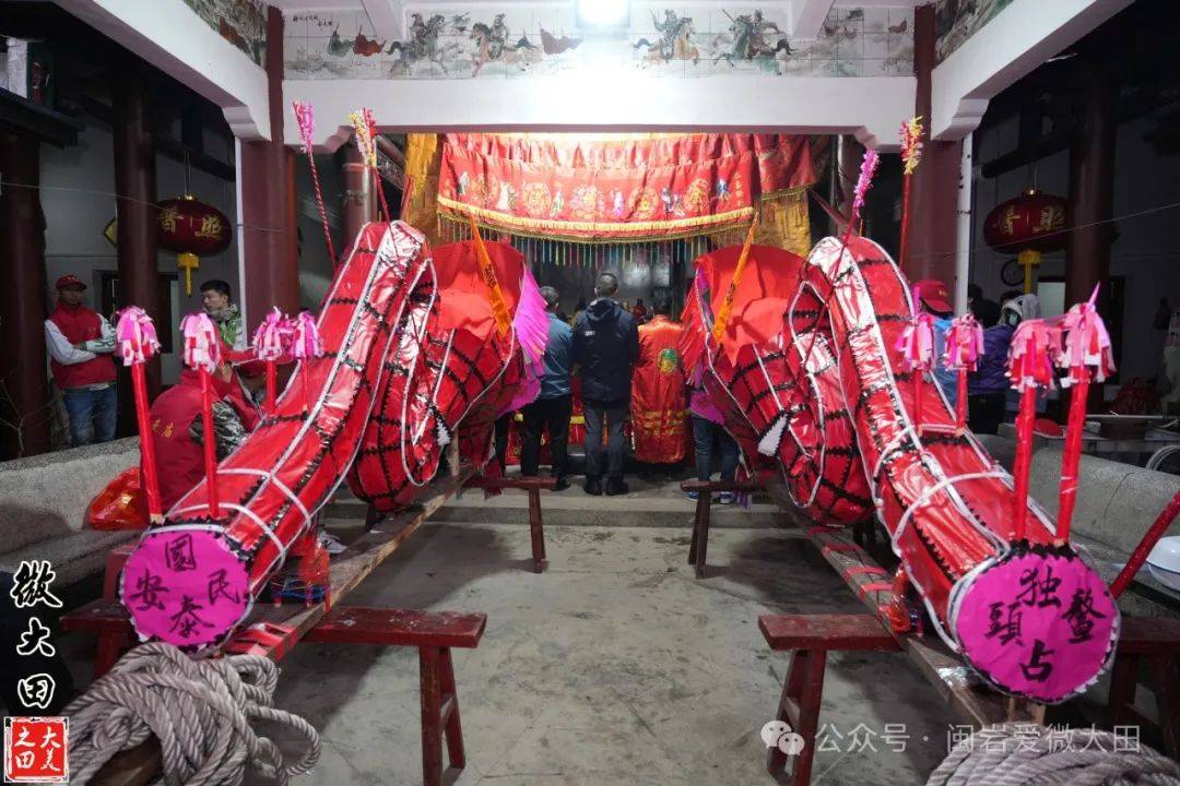 大田桃源板凳龙:双龙献瑞舞新春,福气盈门耀盛世
