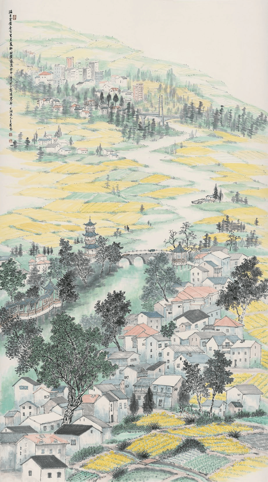 2024中国美术报艺术季·作品欣赏 | 艺术赋能乡村振兴