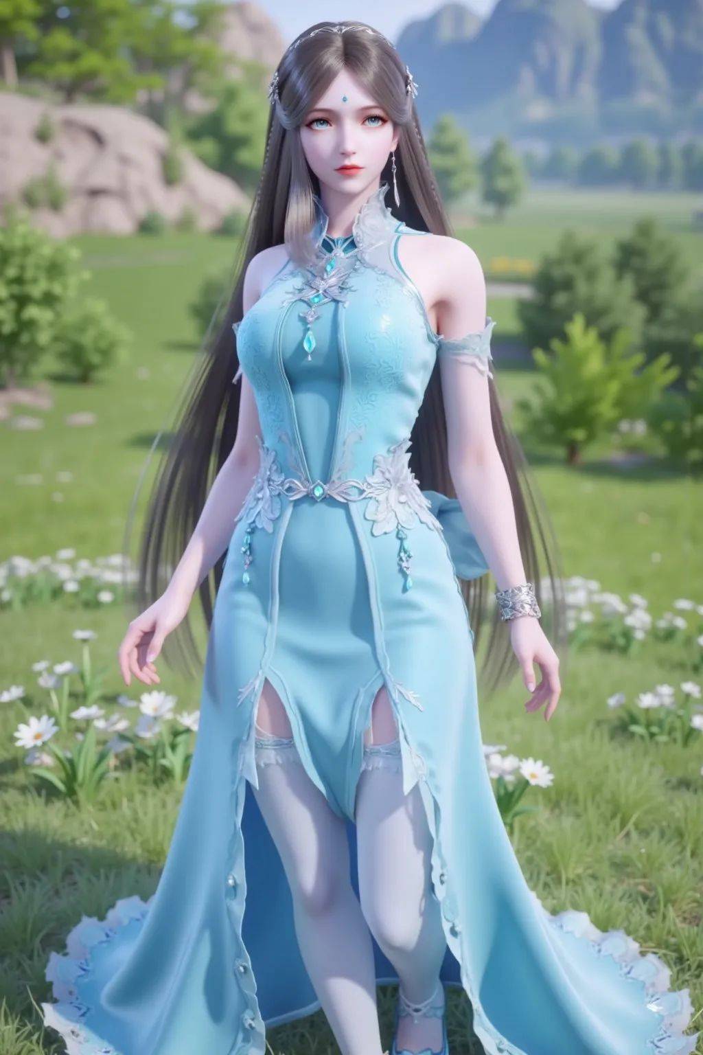 斗罗大陆:宁荣荣精美壁纸来了,丰臀玉足,第六张别错过