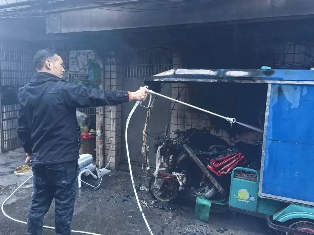 JN江南入口【警示】三明发生4起电动自行车火灾消防发布1月案例(图1)