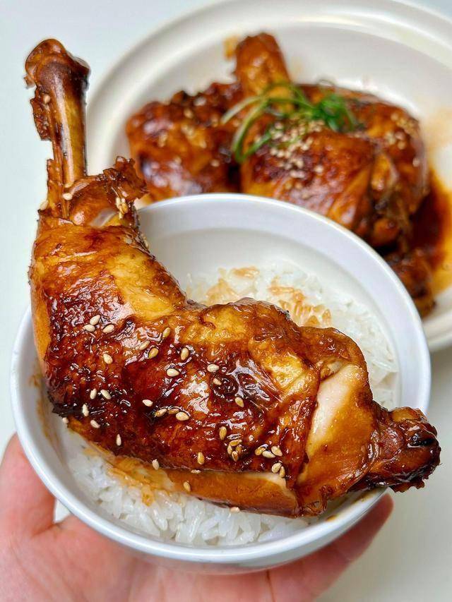 家庭版豉油鸡腿制作全流程