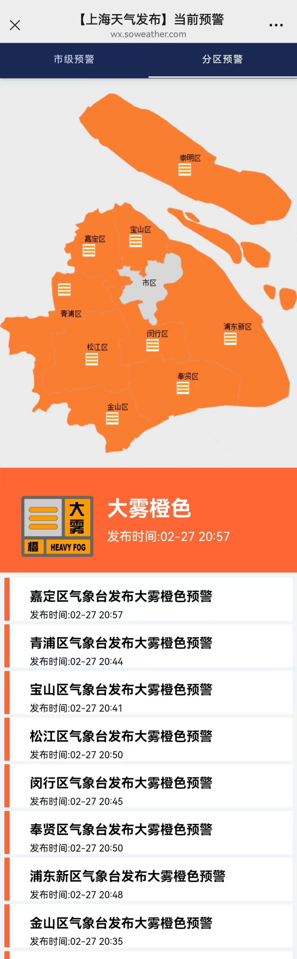 上海天气预报今天预报