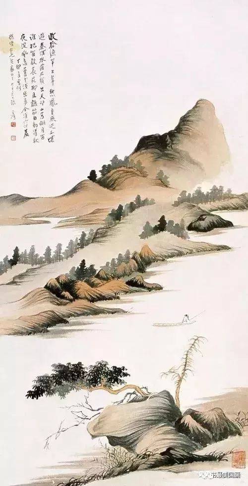 张大千这20幅山水，最是养心静气！_千山_丹青_肯息