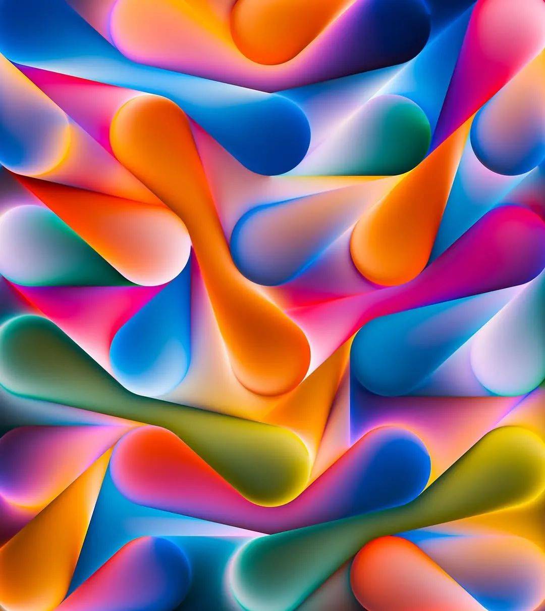 色彩| 他将色彩运用到了极致,疯狂的渐变艺术,让人感受晕眩之美