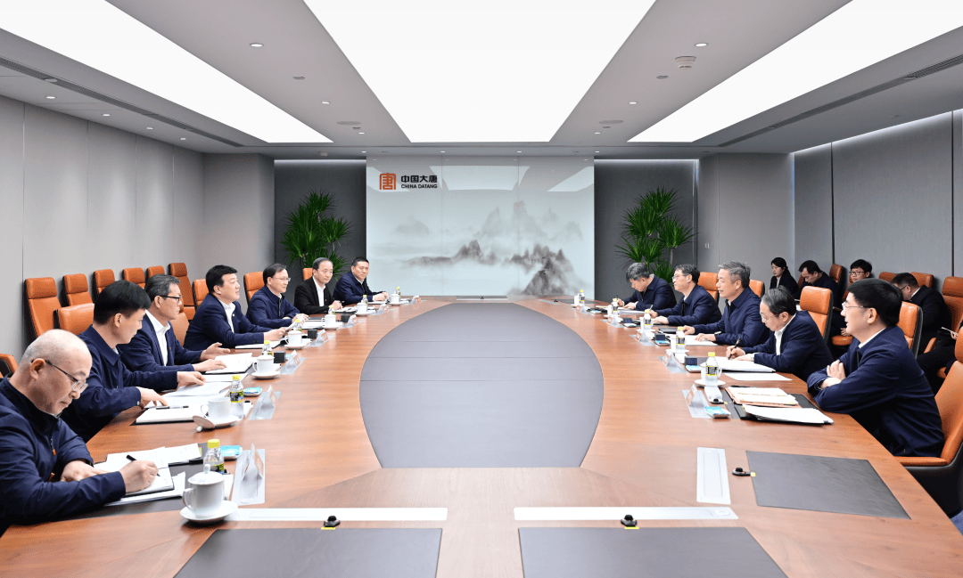 吕军张传江与江西省常务副省长任珠峰会谈