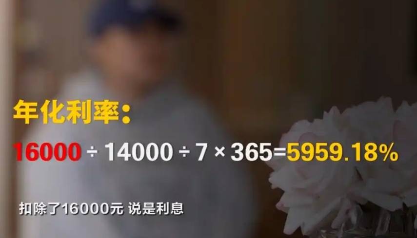 年化利率近6000% 电子签平台借贷宝、人人