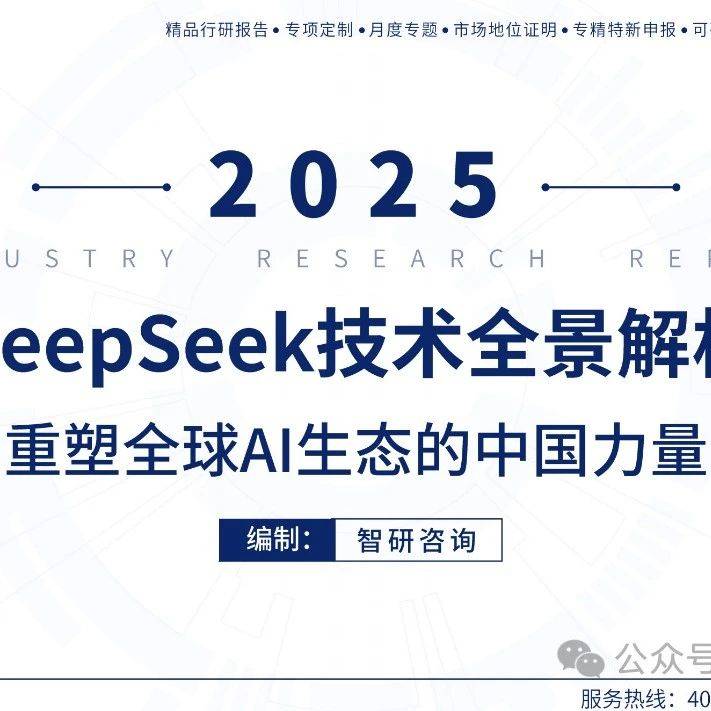 2025年deepseek技术全景解析报告-重塑全球AI生态的中国力量（附下载）_DeepSeek_模型_应用