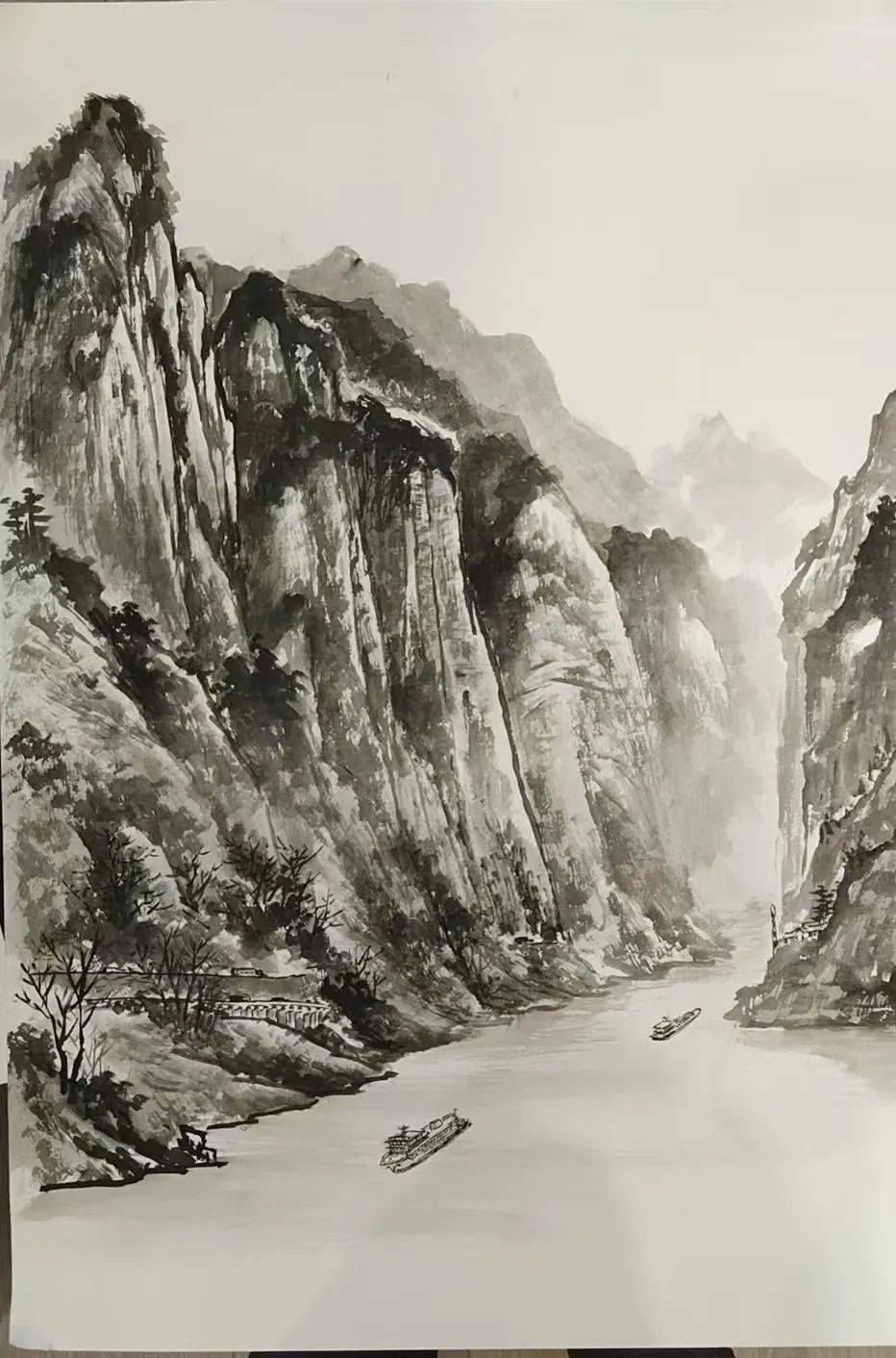 写生中国万里行 百名画家绘三峡