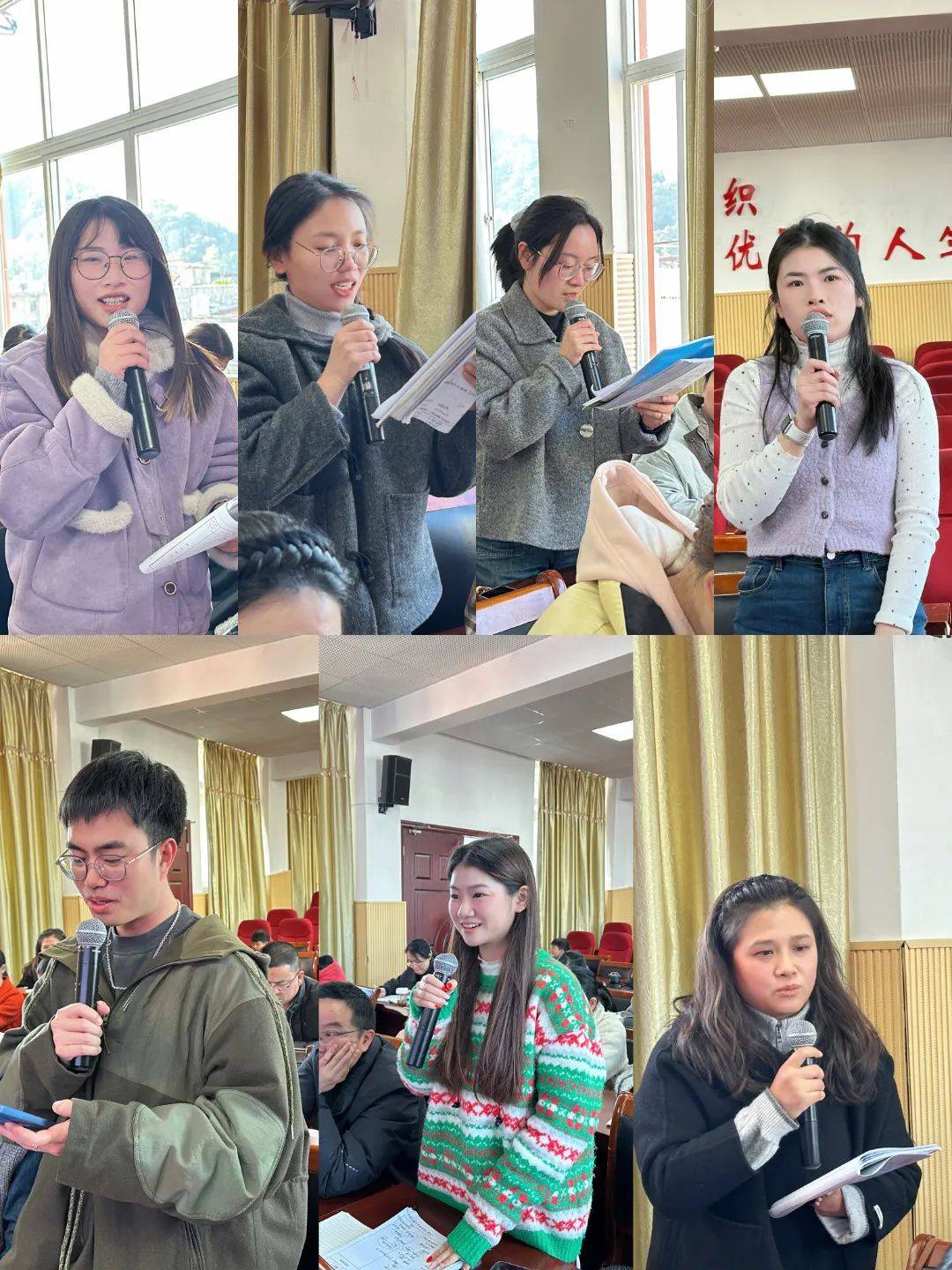 集思广益 大胆探索活动总结活动最后王小燕作总结发言