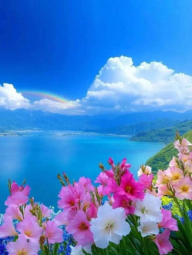 微信头像|清新山水风景头像,天高地阔旺财头像