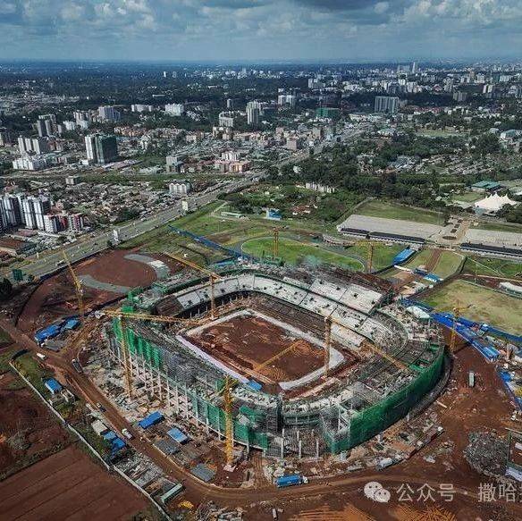 图集｜中企承建肯尼亚塔兰塔体育城项目建设稳步推进_首都_无人机_照片