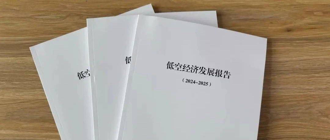 重磅！《低空经济发展报告（2024-2025）》正式发布（可下载）_政策_创新_中国信息协会
