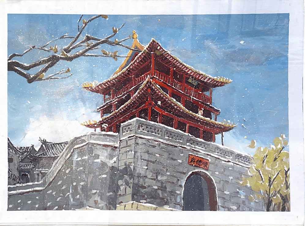 "我眼中的邢州古城"邢台市中小学生优秀作品展播