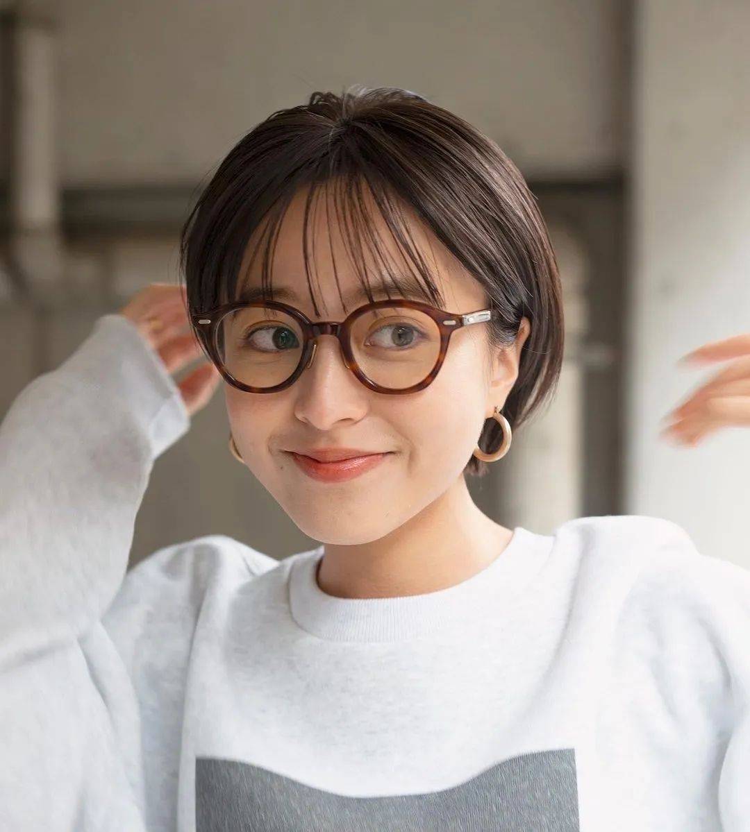 最美超短发
