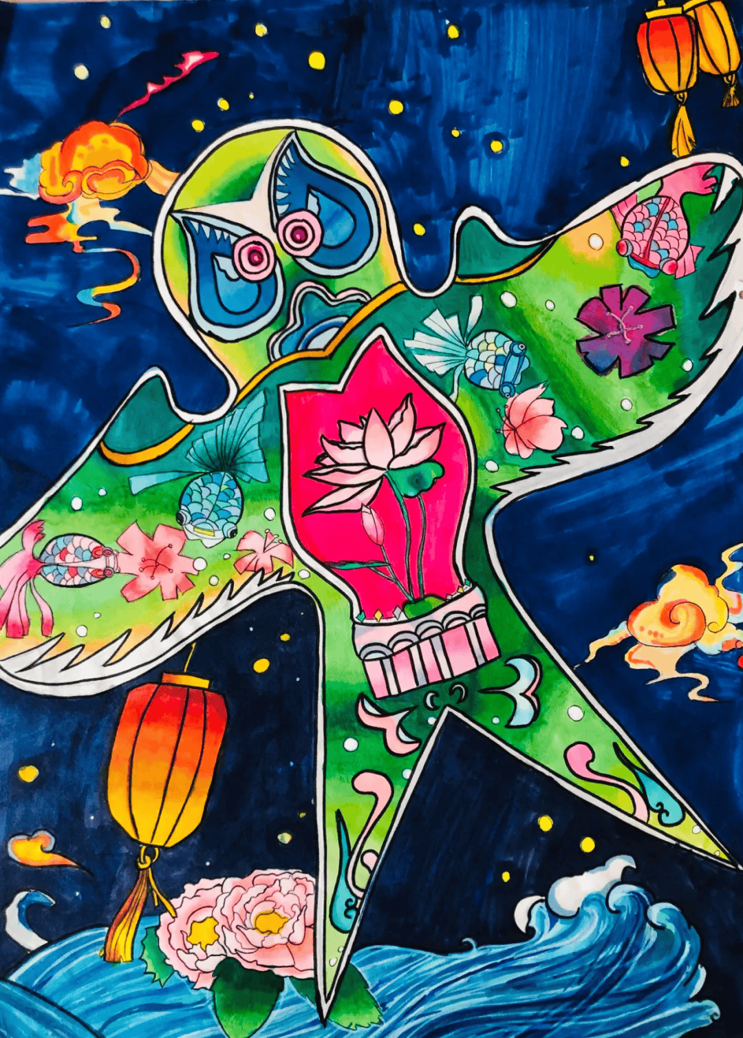 又是一年三月三,风筝飞满天