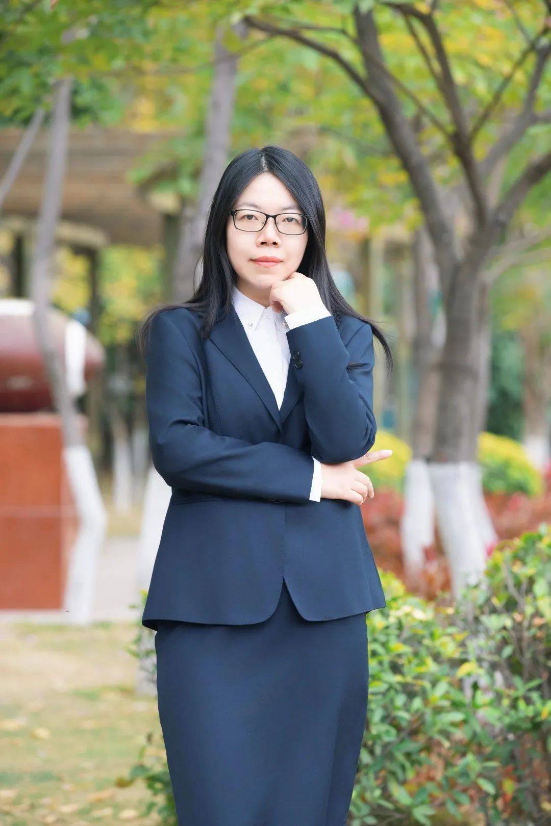 唐丹老师是全班同学心目中当之无愧的"英语女神"