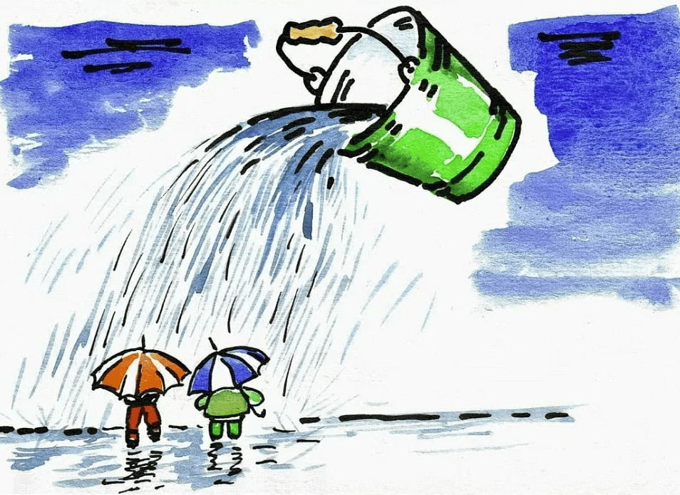 各种类型的"雨"用俄语怎么说?