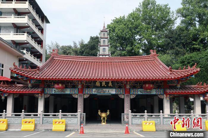 台湾写真：清明在苗栗缅思台湾抗日英烈