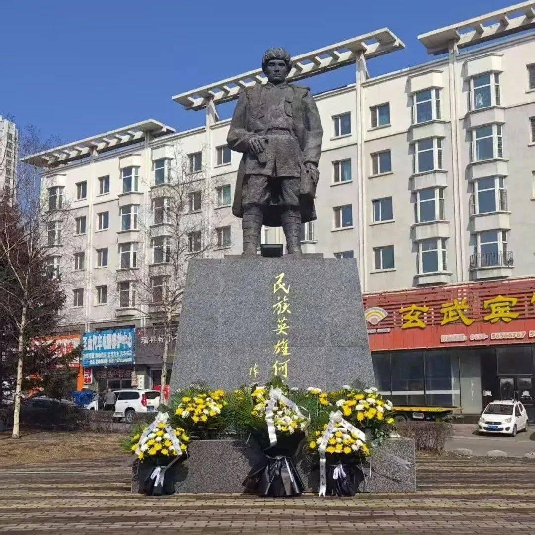【青史耀长街】长街守望者，延川大街上的不朽英魂_阿城区_东北_塑像