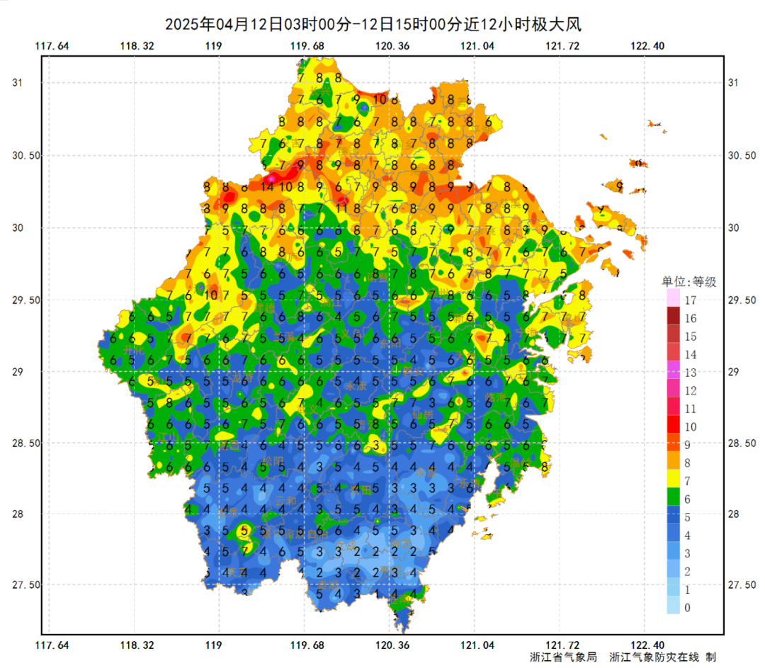 今日宁波天气马上知