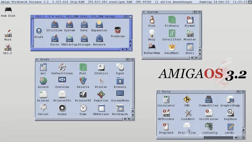 “30年老兵”Commodore PC继续前行：AmigaOS发布3.2.3版更新