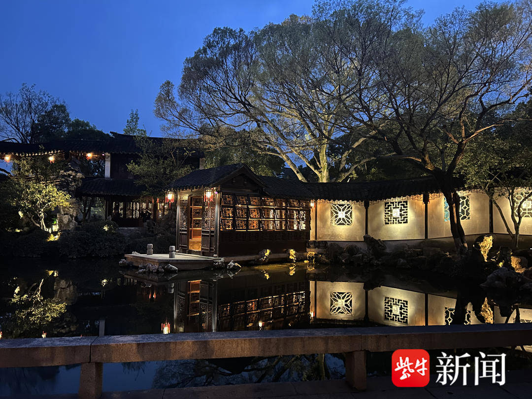 “日赏江南韵夜游退思园”直播吸引80万网友关注紫牛新闻主播带你打卡同里古镇(图13)