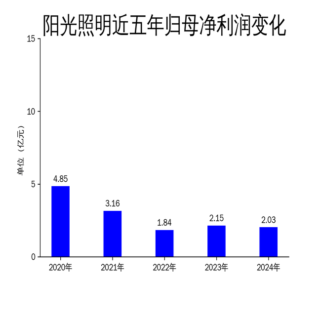 阳光照明2024年净利润下滑573%海外布局与氢能战略成亮点(图2)