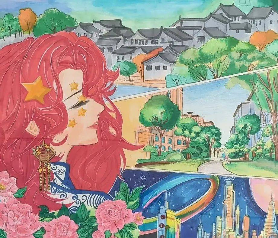 我校成功举办第一届校园文化艺术节绘画大赛
